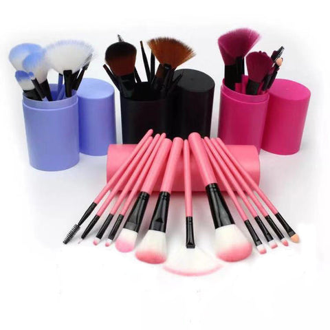 12-Piece Eyeshadow & Blush Brush Set