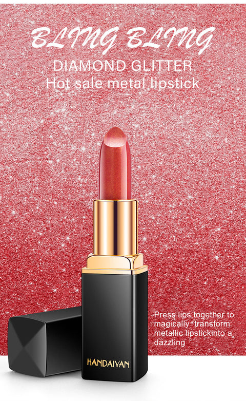 Metallic Color-Changing Lipstick