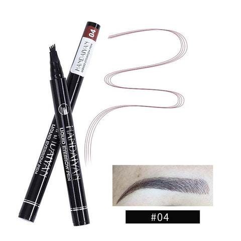 Waterproof 4-Head Eyebrow Pencil