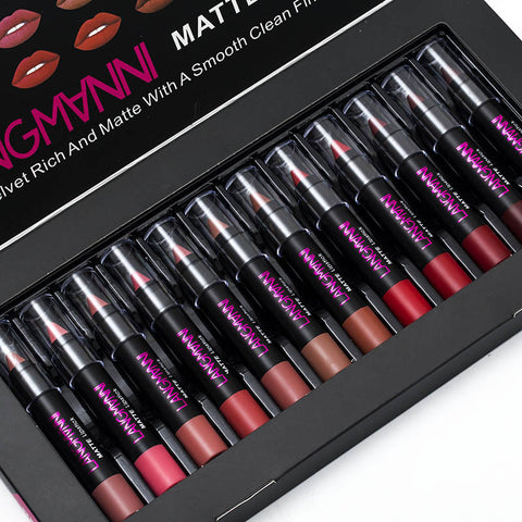 12-Piece Lipstick Collection