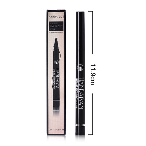 Waterproof 4-Head Eyebrow Pencil