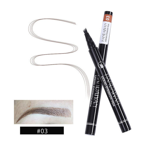 Waterproof 4-Head Eyebrow Pencil